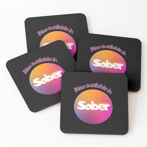 Item preview, Also Available In Sober designed and sold by SportyDogShop.
