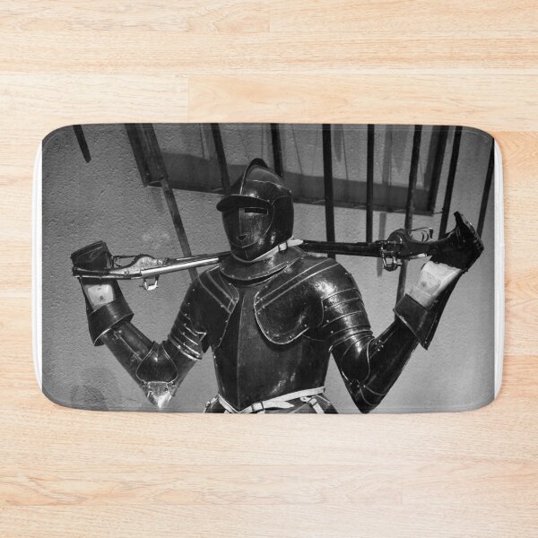 Item preview, Black and White Photo Armor Suit Duel Wielding  designed and sold by AmberCamera.