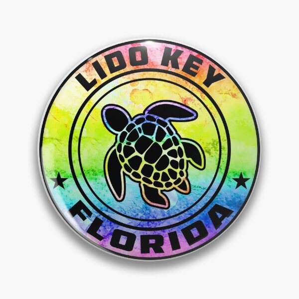 Item preview, Lido Key Beach Florida Sea Turtle FL designed and sold by DESTINATIONS DECAL.