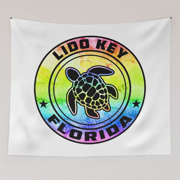 Item preview, Lido Key Beach Florida Sea Turtle FL designed and sold by DESTINATIONS DECAL.
