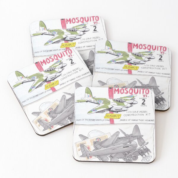 Item preview, DH Mosquito RAF kit design by Isaku Okabe for Hush-Kit  designed and sold by HushKit.
