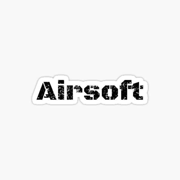 Vista previa del artículo con la obra «Airsoft Milsim (negro)», diseñado y vendido por Impi Workshop.