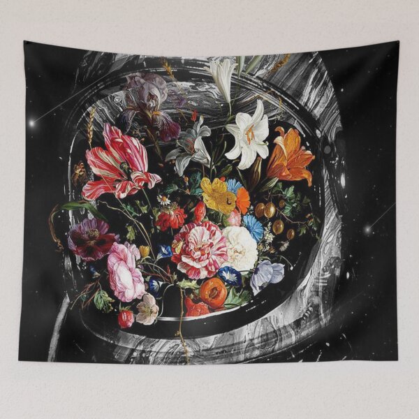 Item preview, space flowers  designed and sold by Urbo Panda.