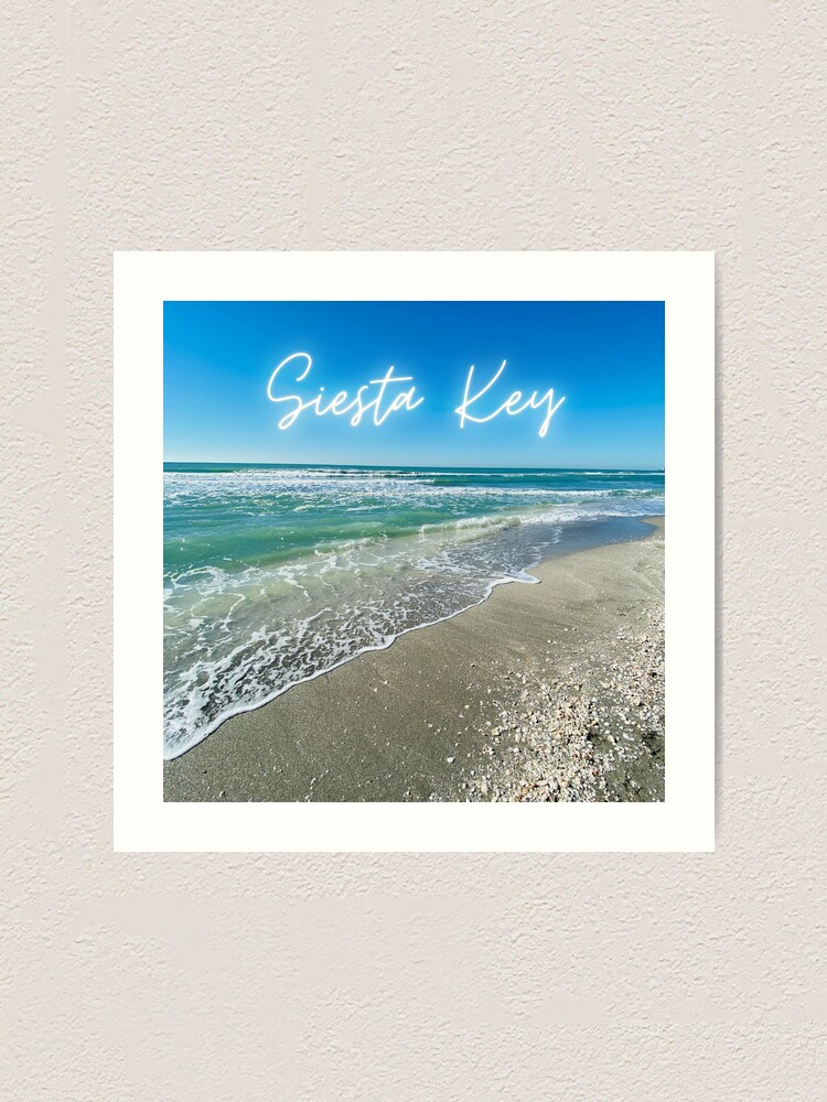 "Siesta Key Beach" Art Print by ONAmerch Redbubble