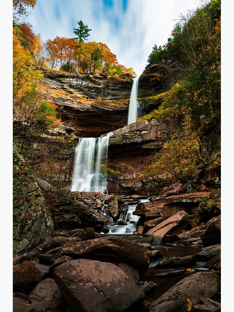 "Kaaterskill Falls, Waterfall Upstate New York" Poster for Sale by