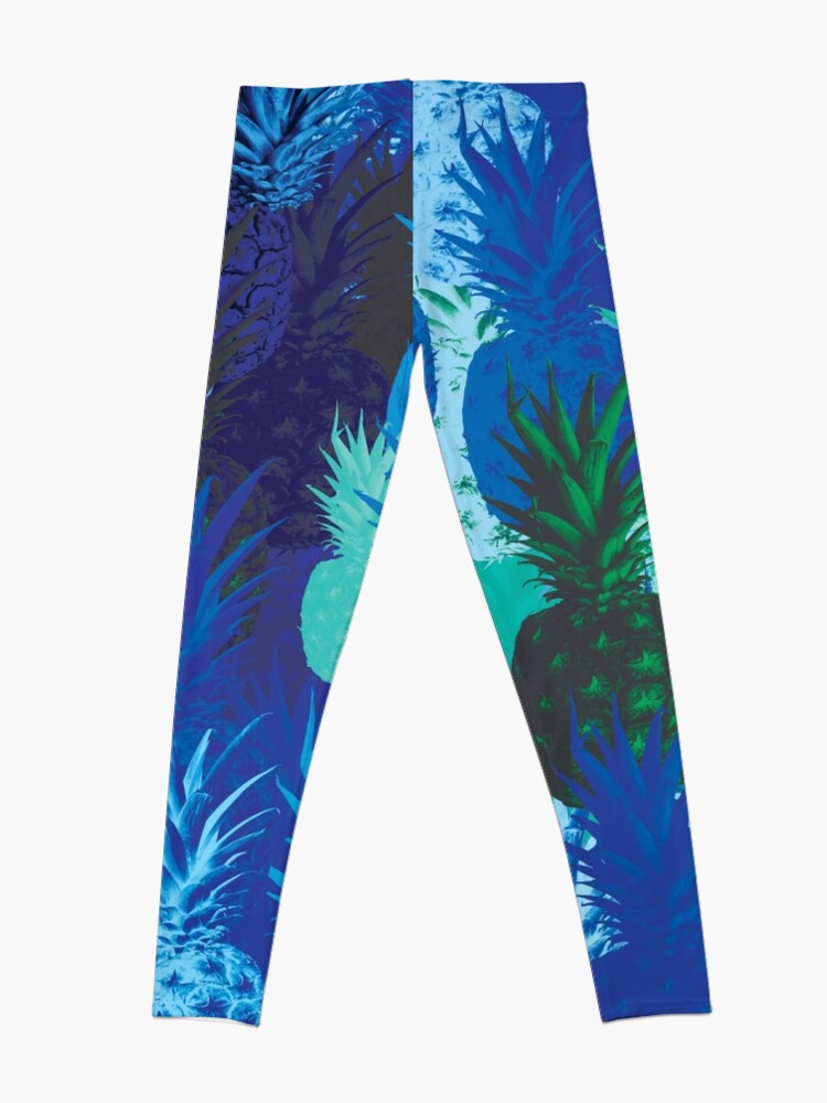 Alternate view of pineapple pattern sweet pineapple design Leggings