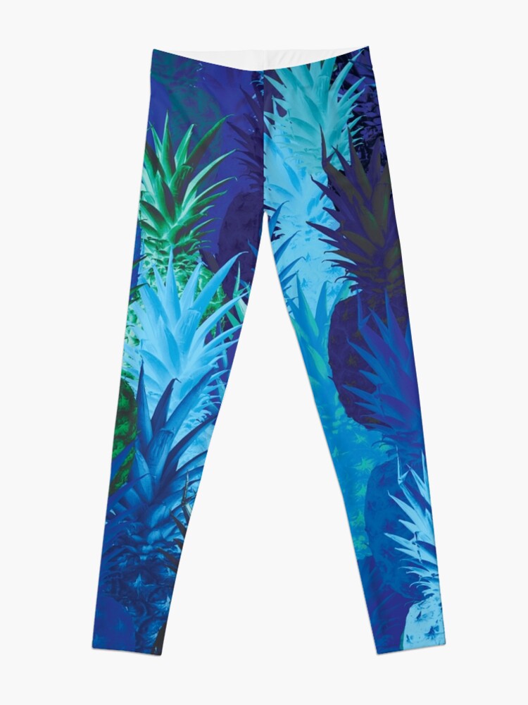 Alternate view of pineapple pattern sweet pineapple design Leggings