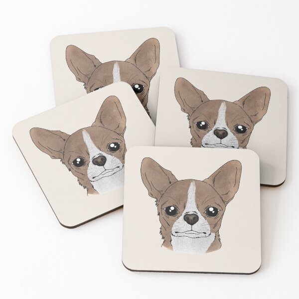 Item preview, White & Tan Chihuahua  designed and sold by rmcbuckeye.