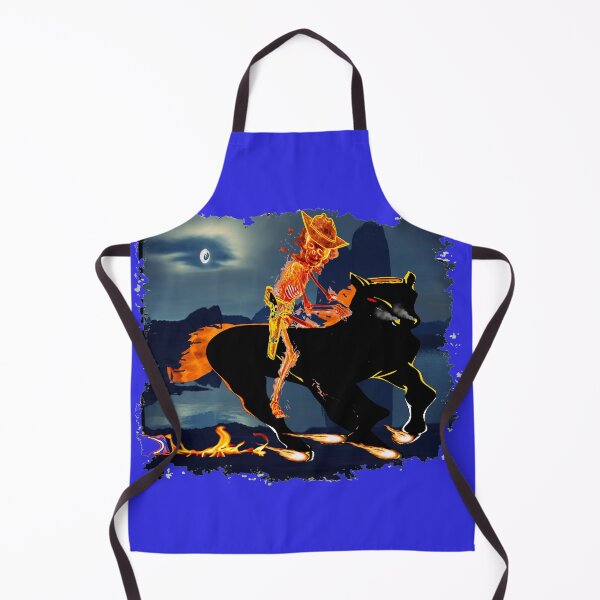 Item preview, FLAME (SKELETON) COWBOY On FIREMARE designed and sold by Tim Forder.