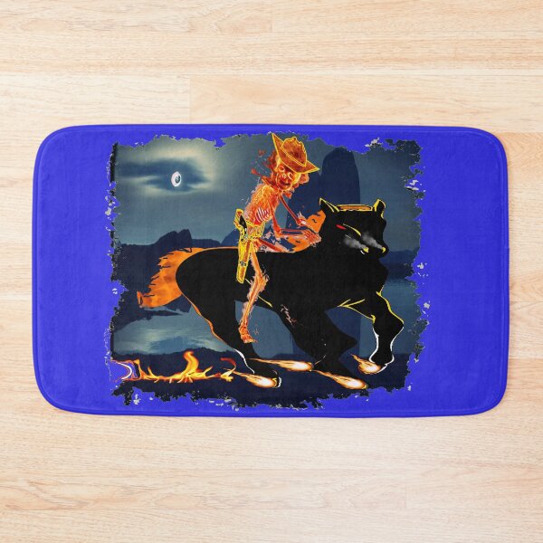 Item preview, FLAME (SKELETON) COWBOY On FIREMARE designed and sold by Tim Forder.