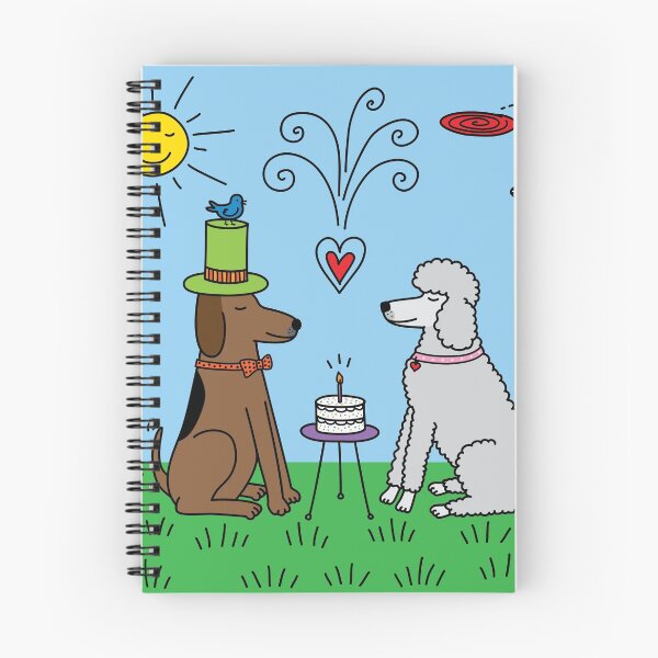 Item preview, Dog Party at the Park designed and sold by dreamingdogs.