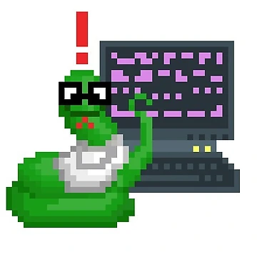 Artwork thumbnail, Pixel Python by catghoststories