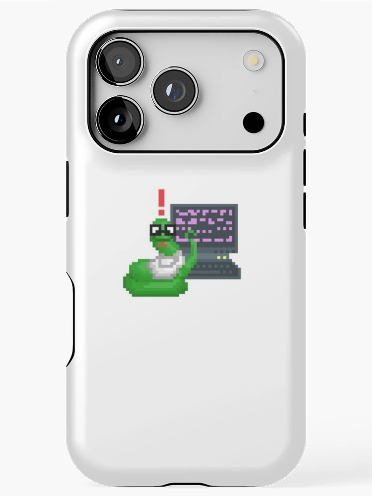 Thumbnail 1 of 4, iPhone Case, Pixel Python designed and sold by catghoststories.