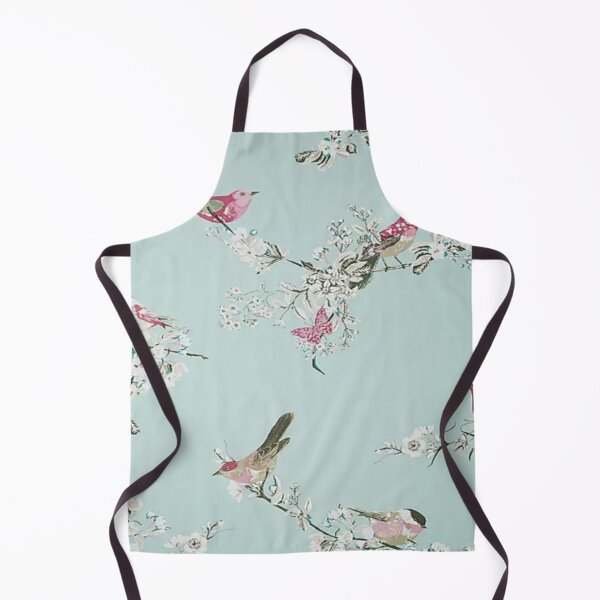 Item preview, Duck Egg Blue Birds designed and sold by WearWolfDesigns.