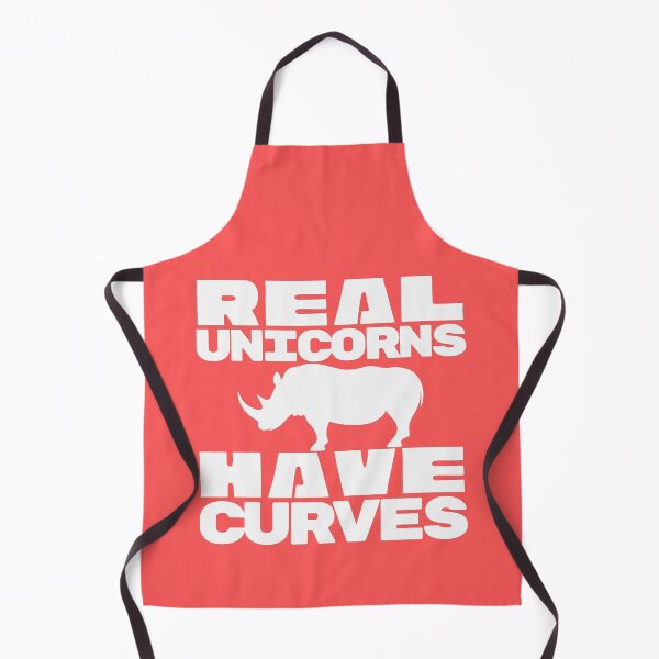 Item preview, Real Unicorns Have Curves - Funny Workout Shirt designed and sold by Adonalyn.