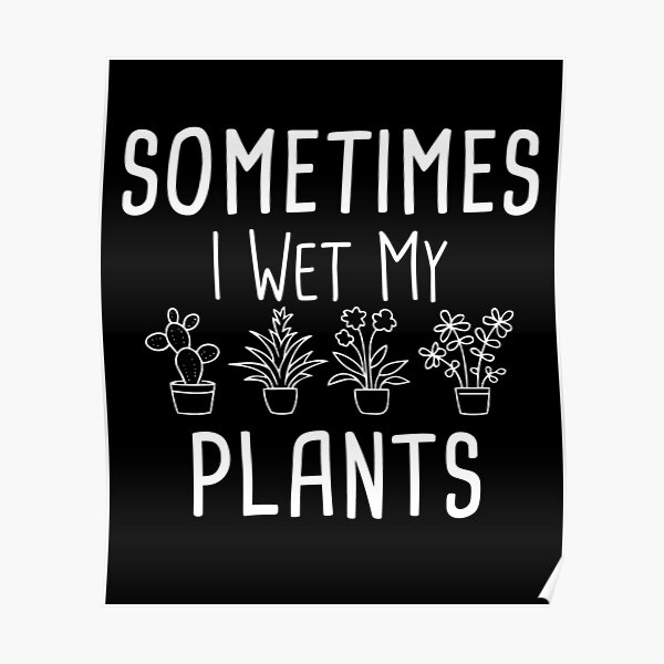 Plant Lover Gift Plant Lovers Gifts Garden Shirt for Women Sometimes I Wet My Plants T-Shirt for Women Funny Plant Shirt 