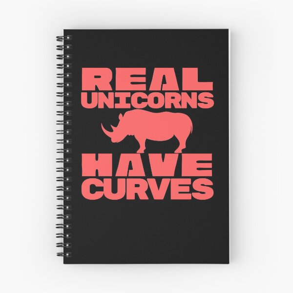 Item preview, Real Unicorns Have Curves - Funny Workout Shirt designed and sold by Adonalyn.