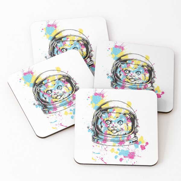 Item preview, Cat in a space helmet designed and sold by AnnoyedMouse.