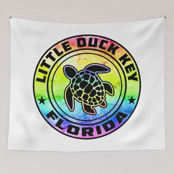 Item preview, Little Duck Key Beach Florida Sea Turtle FL designed and sold by DESTINATIONS DECAL.
