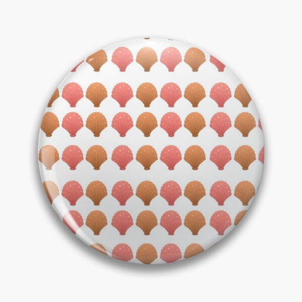 Item preview, Pink and gold seashells pattern illustration designed and sold by drommmes.