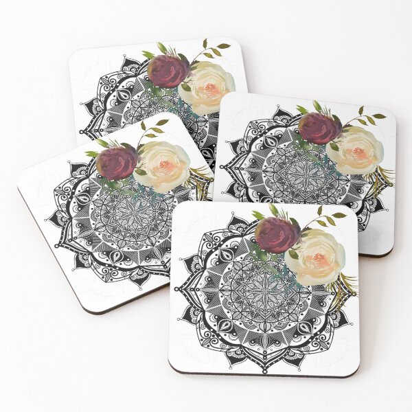 Item preview, Floral mandala designed and sold by lizamperini.