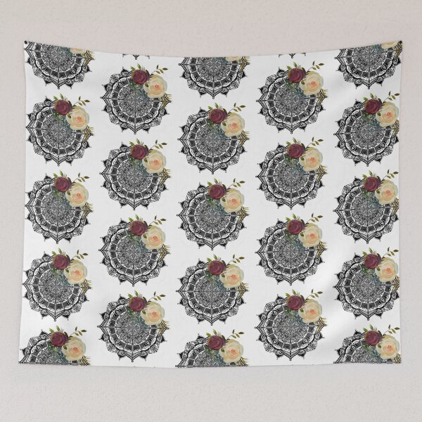 Item preview, Floral mandala designed and sold by lizamperini.