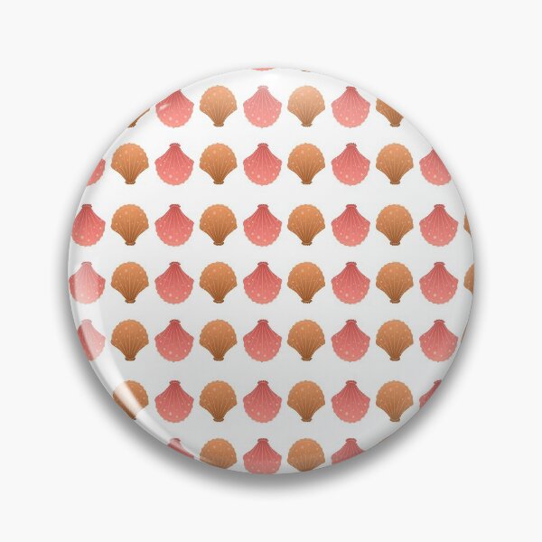 Item preview, Pink and gold seashells pattern illustration designed and sold by drommmes.