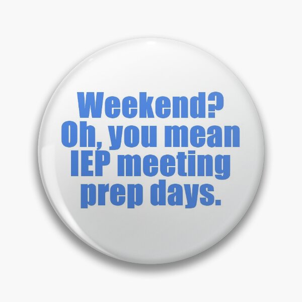 Item preview, IEP Meeting Prep Day designed and sold by ashleymanske.