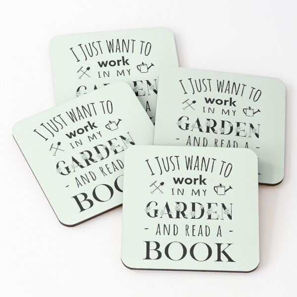 Item preview, I just want to work in my garden and read a book designed and sold by hendeJens.