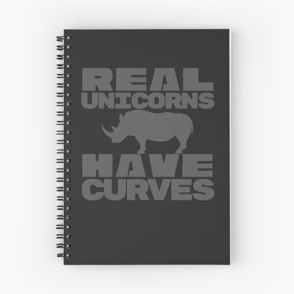 Item preview, Real Unicorns Have Curves - Funny Workout Shirt designed and sold by Adonalyn.