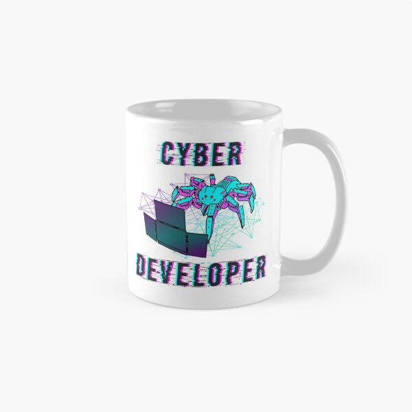 Aperçu de l'œuvre Cyber développeur créée et vendue par DevdForDevs.