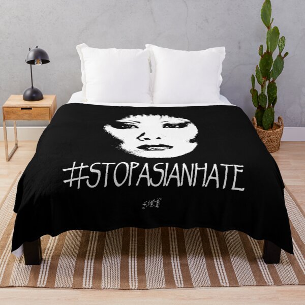 Item preview, #STOPASIANHATE (Solid Black) by Swoot designed and sold by swoottees.