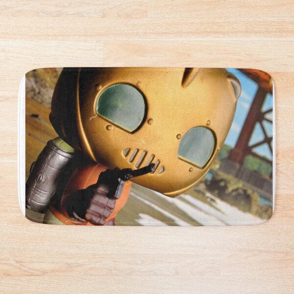 Item preview, Rocketeer Funko on Golden Gate (Digital art) v1 designed and sold by frikybomb.