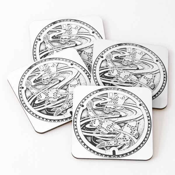 Item preview, Manhole: Japanese 01 designed and sold by IOMAprints.