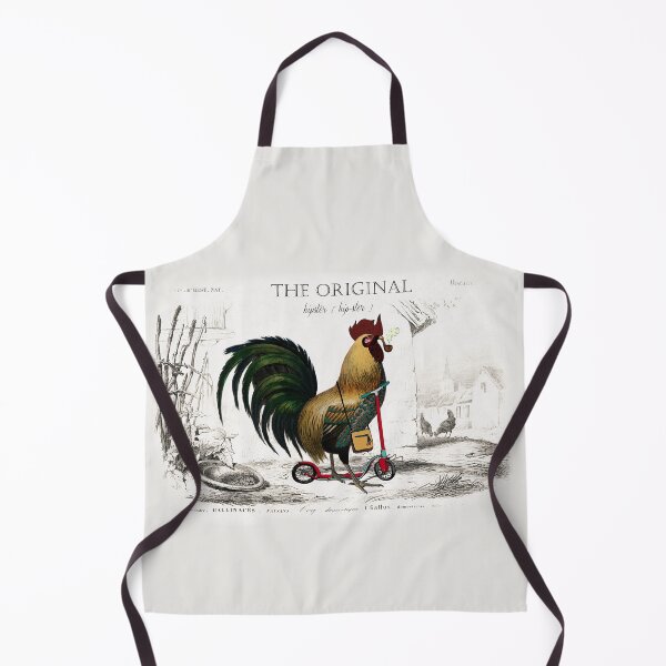 Item preview, Hipster Chicken designed and sold by HappyCabbage.