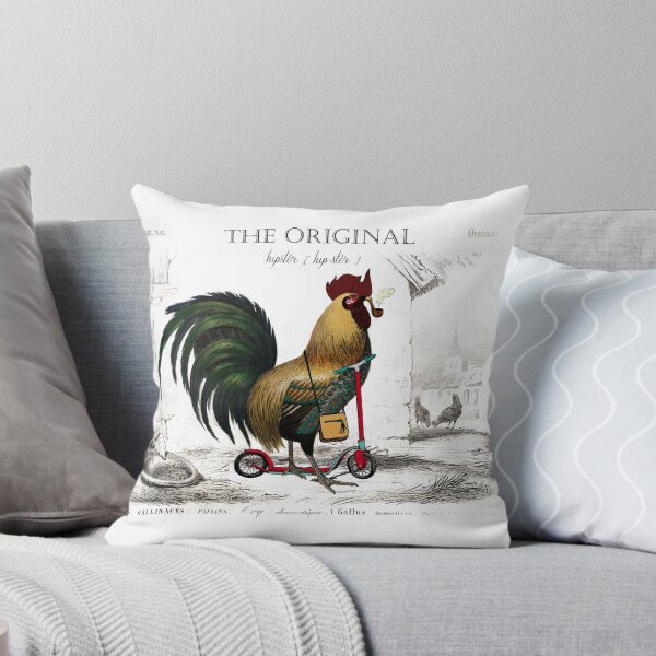 Item preview, Hipster Chicken designed and sold by HappyCabbage.
