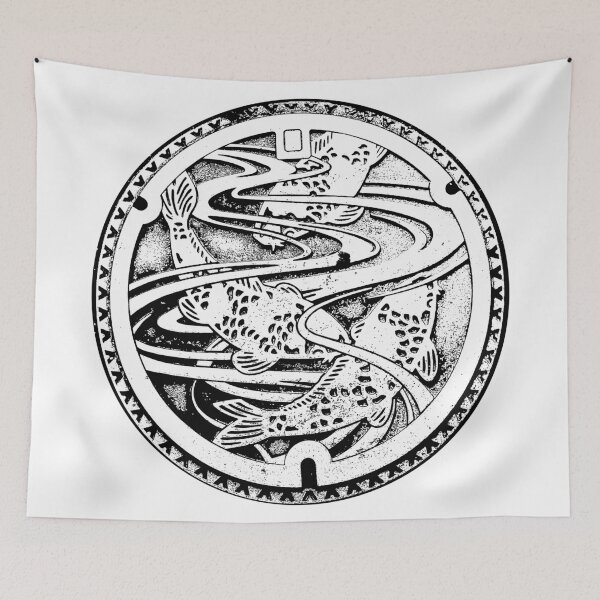 Item preview, Manhole: Japanese 01 designed and sold by IOMAprints.