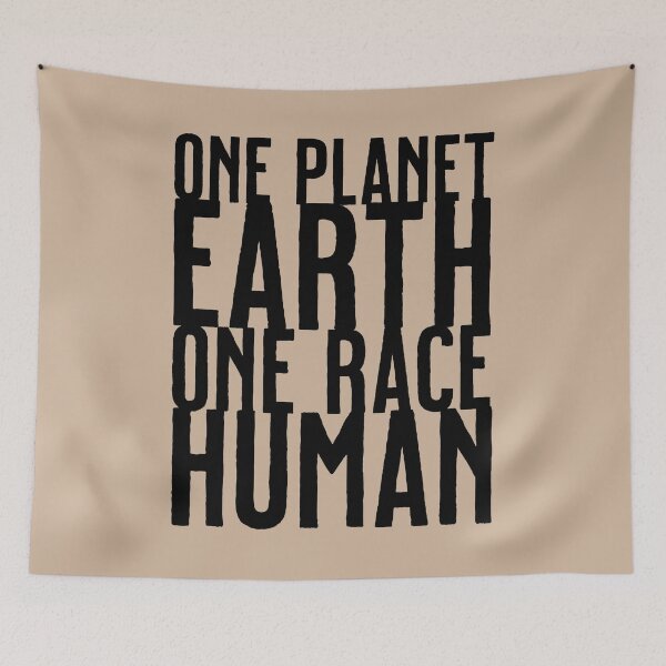 Item preview, one planet Earth, one race Human designed and sold by sandpiperstudio.