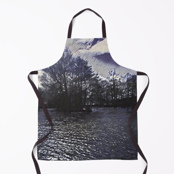 Item preview, Peaceful Winter Lakeside Scene  designed and sold by DesignsofNote.