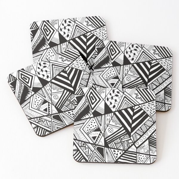 Item preview, Black&White Abstract designed and sold by NOMAD73.