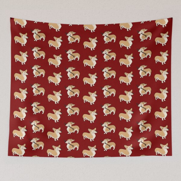 Item preview, Dog holding a stick pattern designed and sold by pawsomelove.