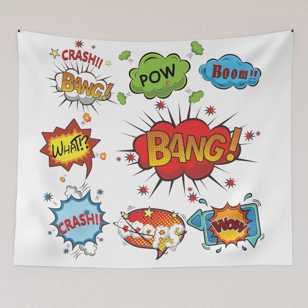 Item preview, Comic Book Exclamations designed and sold by RuthFurtado.