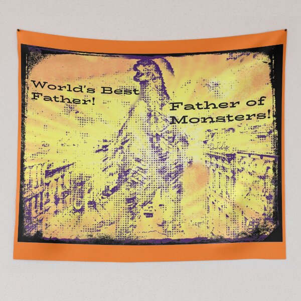Item preview,  Father of Monsters -funny dad gift T-Shirt designed and sold by CristalleLisa.
