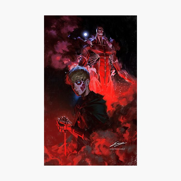 Armin Arlert - God of Destruction (V2) Photographic Print
