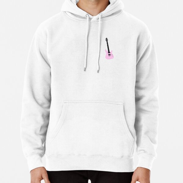 Rosa Gitarre Hoodie