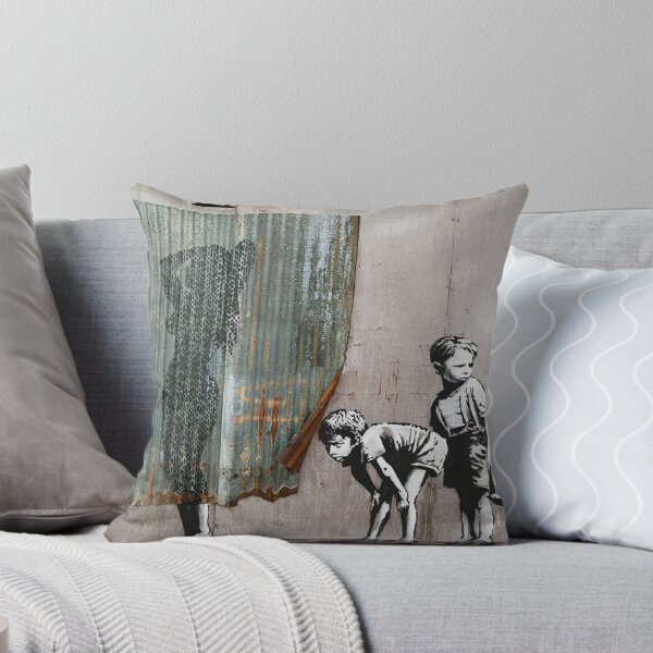 Item preview, Banksy Shower Peeping Boys  designed and sold by WE-ARE-BANKSY.