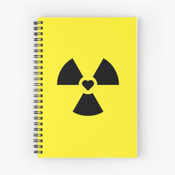 Item preview, Radioactive Sign Radiation Symbol Nuclear Hazard Heart Love designed and sold by Decamegashop.