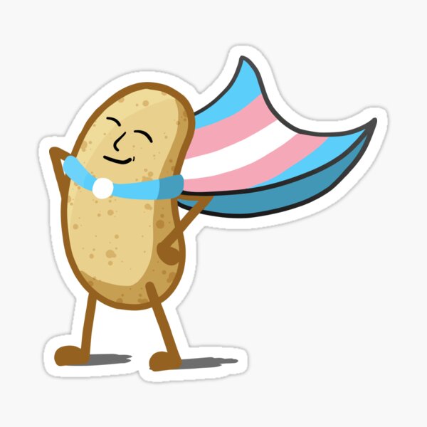 Trans Kartoffel Sticker