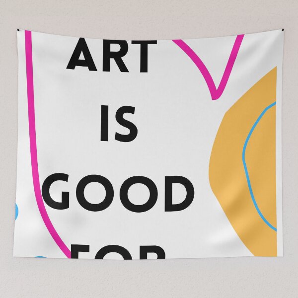 Item preview, Art is good for you I designed and sold by Melanie  Poirier ⭐⭐⭐⭐⭐.