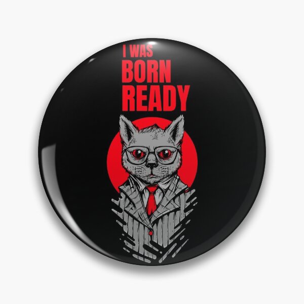 Item preview, Smart cat design, I was born ready designed and sold by GLwithUs.